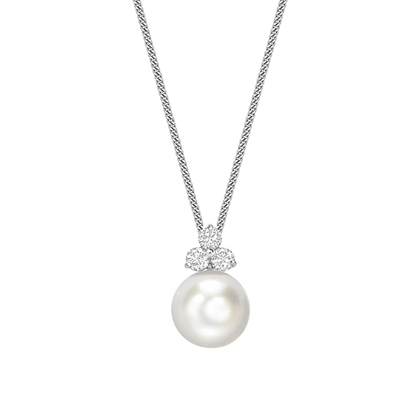 South Sea Pearl and diamond pendant