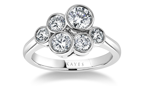 Cluster Engagement Ring Styles